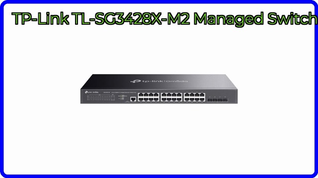 TP-Link TL-SG3428X-M2 rack-mount 24-port multi-gigabit switch