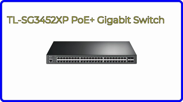 TP-Link TL-SG3452XP rack-mount 48-port PoE+ switch