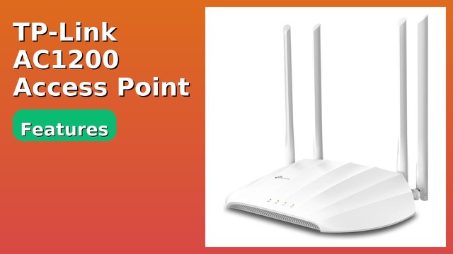 TP-Link TL-WA1201 AC1200 desktop wireless access point