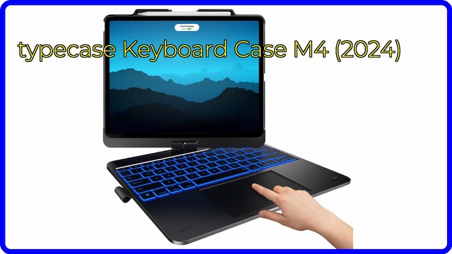 typecase black keyboard case with trackpad for a 13-inch iPad