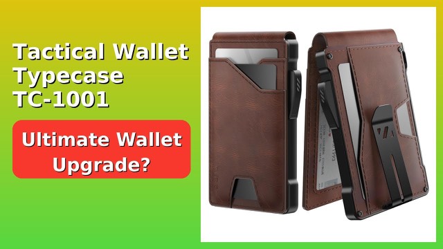 typecase brown leather pop-up card wallet with aluminium plates and money clip