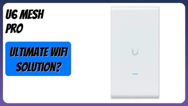 Ubiquiti U6 Mesh Pro indoor/outdoor WiFi 6 access point