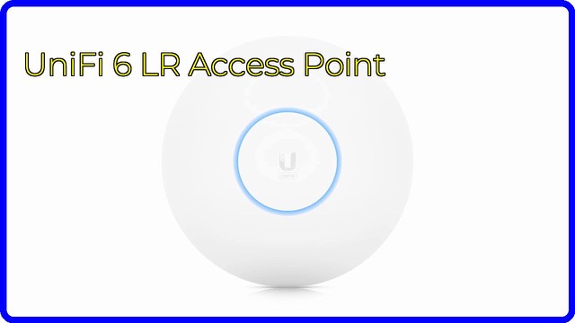 Ubiquiti UniFi 6 Long-Range ceiling-mount Wi-Fi 6 access point in white