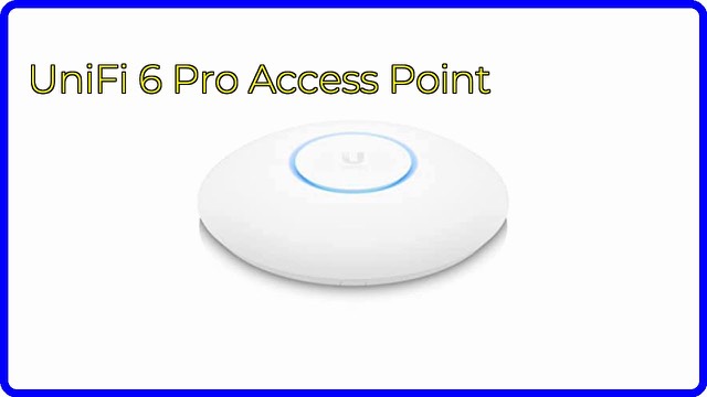 Ubiquiti UniFi 6 Pro round white ceiling-mount WiFi 6 access point