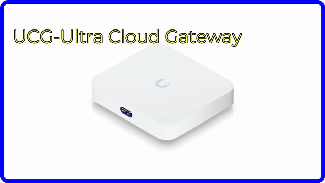 Ubiquiti UniFi Cloud Gateway Ultra compact router