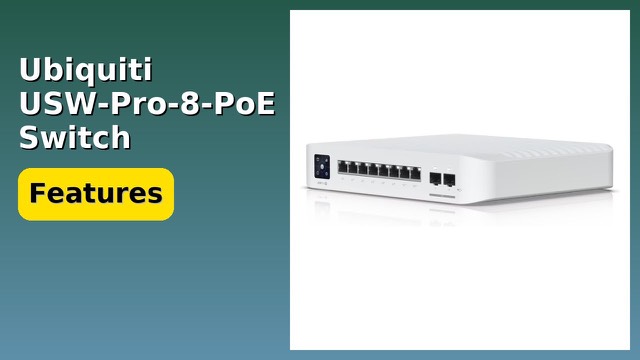 Ubiquiti USW-Pro-8-PoE 8-port managed PoE switch