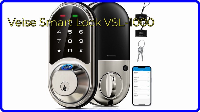 Veise satin nickel smart deadbolt with touchscreen keypad