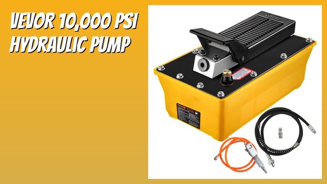 VEVOR air hydraulic foot pump with oil hose and pedal