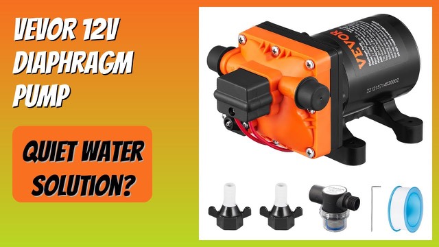 VEVOR 12V diaphragm water pump with pressure switch