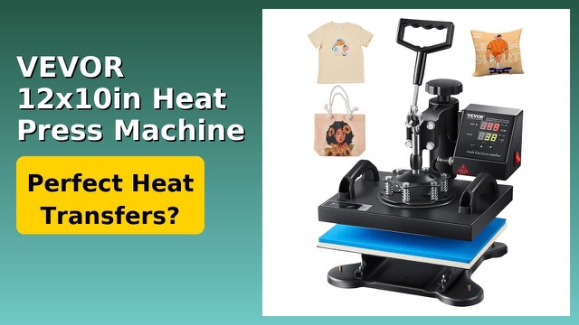 VEVOR 12x10 inch clamshell heat press machine