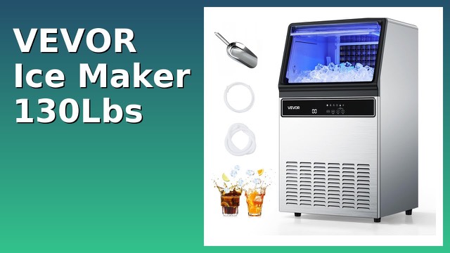 VEVOR stainless steel freestanding and under-counter ice maker