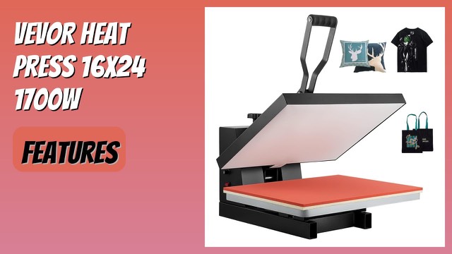 VEVOR 16x24 inch black heat press machine