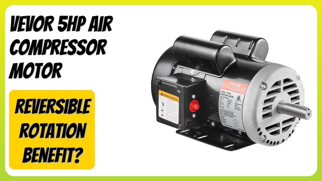 VEVOR 5HP single-phase electric motor for air compressors