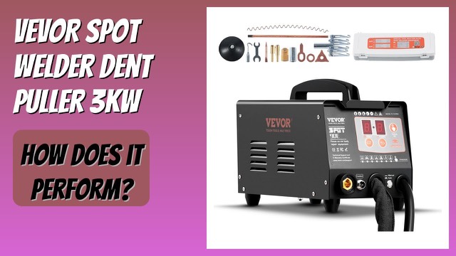 VEVOR 90E spot welder dent puller kit with two welding guns
