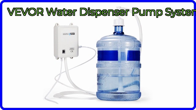 VEVOR electric pump system for 5-gallon bottled water