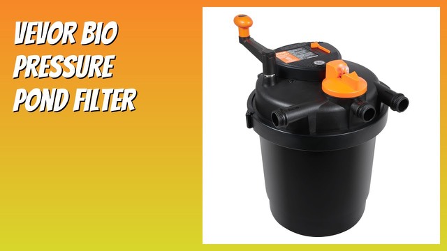 VEVOR CPF-2500 pressurized pond filter with UV-C light