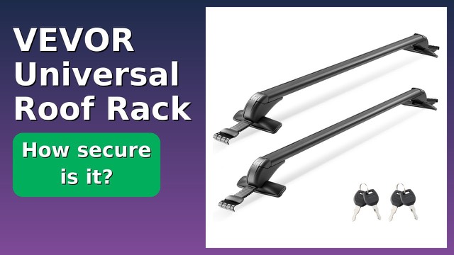 VEVOR CT-5501 aluminium roof rack cross bars