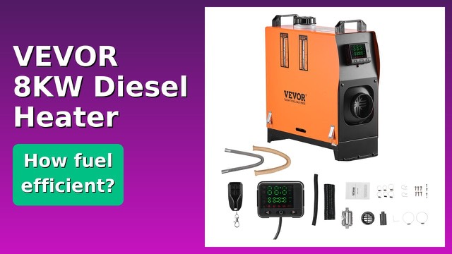 VEVOR CY-32 8KW all-in-one diesel air heater with remote control