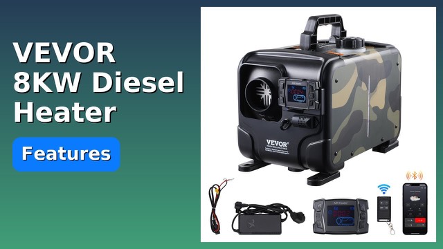 VEVOR CY5004 horizontal 8KW diesel heater