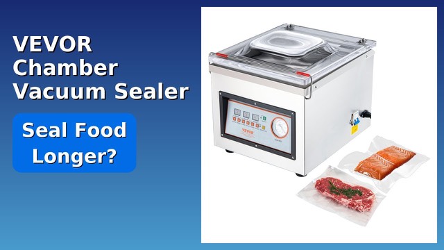 VEVOR DZ-260C stainless steel chamber vacuum sealer