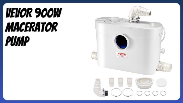 VEVOR FLO900 900W macerator pump for toilets and basement bathrooms