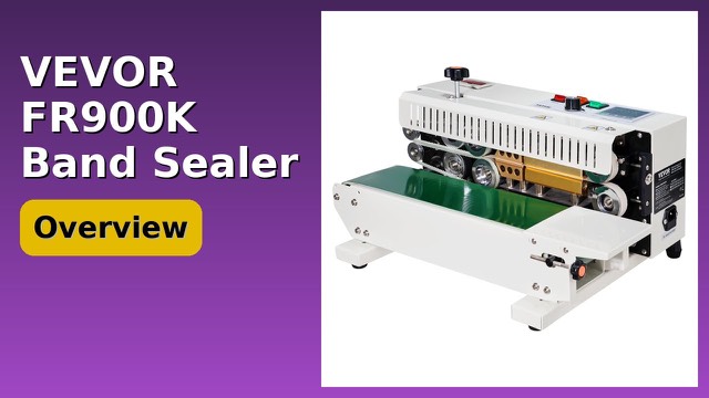 VEVOR FR900K horizontal continuous band sealing machine
