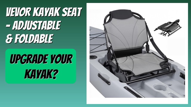 VEVOR foldable kayak seat with high back and aluminium frame