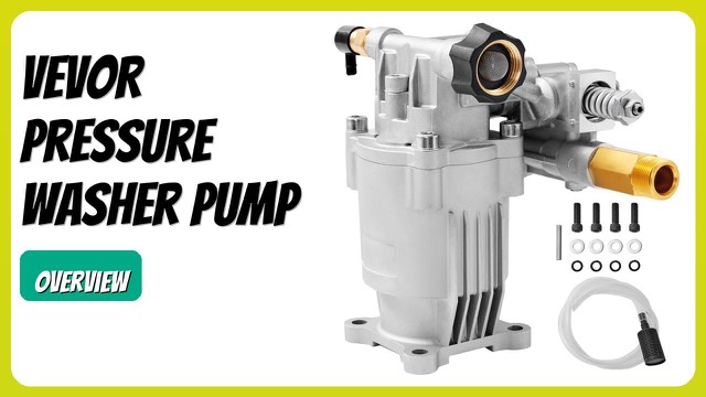 VEVOR KXA1810G horizontal-shaft replacement pressure washer pump