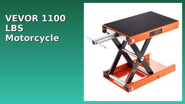 VEVOR steel scissor lift jack for motorcycles