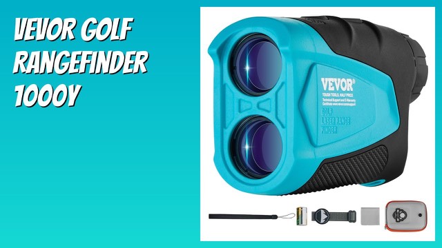 VEVOR PF230 laser golf rangefinder with magnetic mount