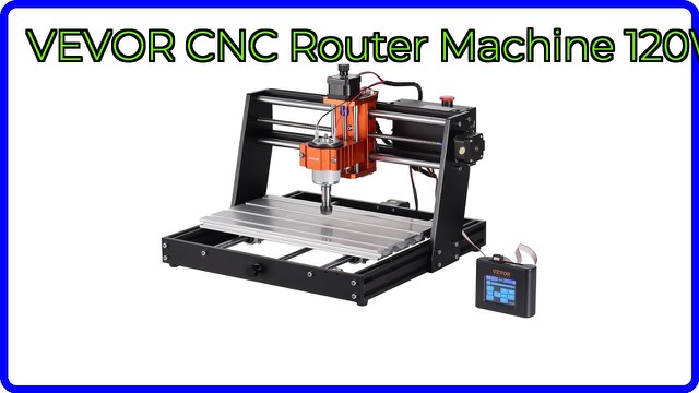VEVOR S3020 desktop CNC router with aluminium gantry frame