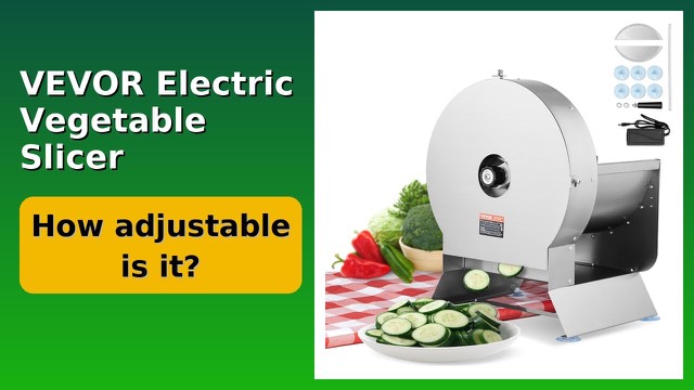 VEVOR stainless steel electric vegetable slicer