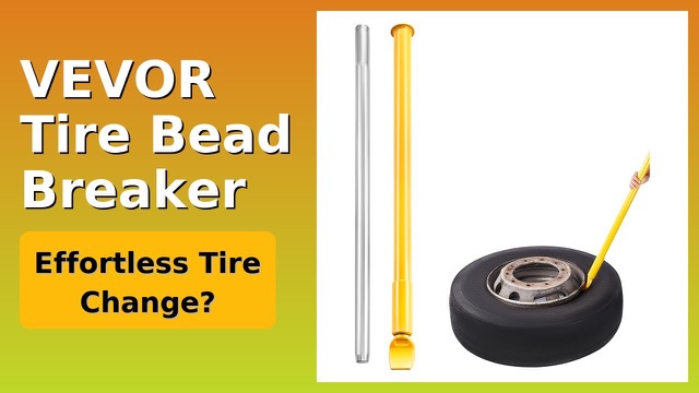 VEVOR steel tire bead breaker slide hammer with long handle