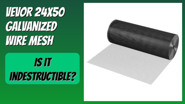 Roll of VEVOR black vinyl-coated galvanized hardware cloth