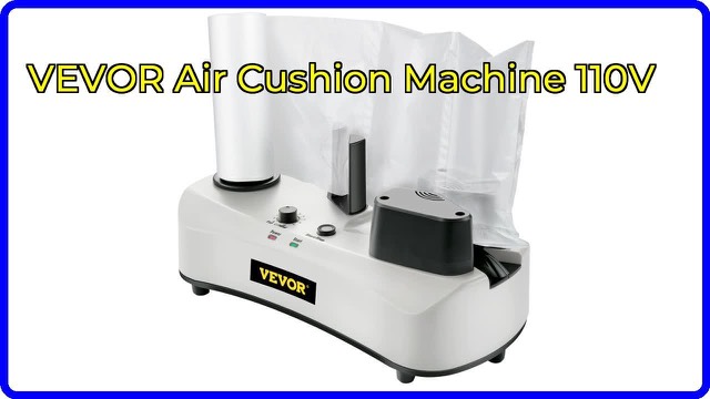 VEVOR air cushion machine inflating packaging film into air pillows