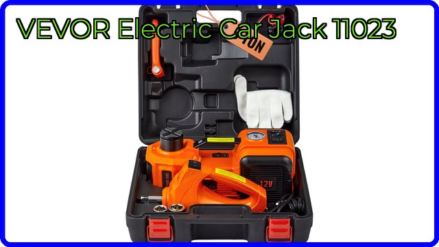 VEVOR electric hydraulic car jack kit with impact wrench and inflator