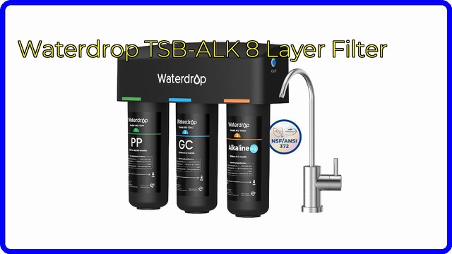 Waterdrop TSB-ALK under-sink water filter with dedicated faucet