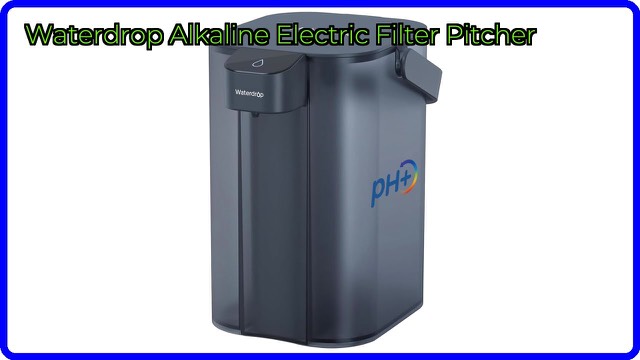Waterdrop WD-EDFA blue electric water filter pitcher