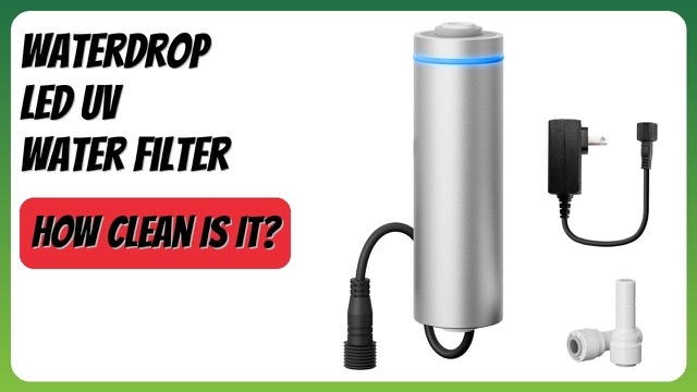 Waterdrop WD-UVS01 stainless steel under-sink LED UV water unit
