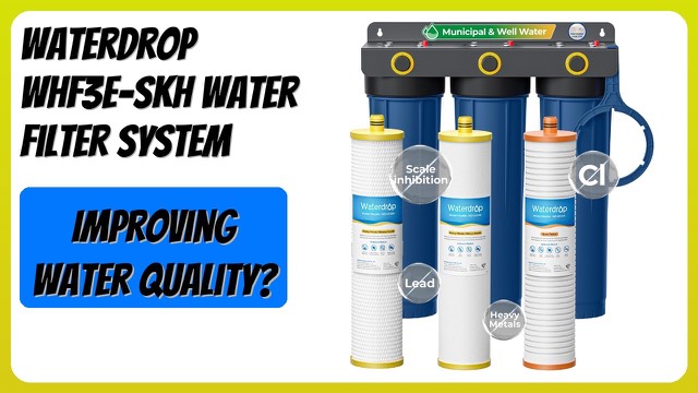 Waterdrop WHF3E-SKH three-stage whole house water filter system