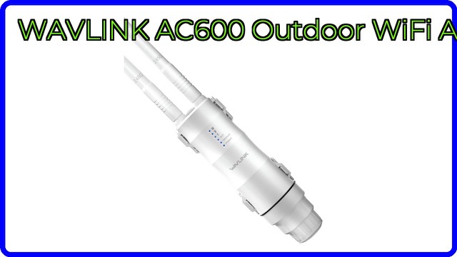 WAVLINK 570HA1 weatherproof outdoor WiFi access point
