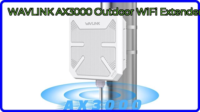 WAVLINK AX3000 outdoor WiFi 6 access point with directional antennas