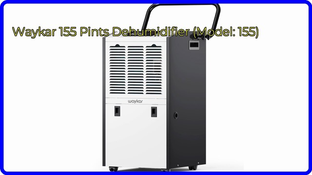 Waykar DP600B large commercial dehumidifier with castors and handle