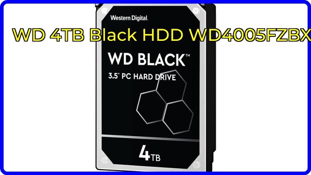 WD_BLACK 4TB 3.5-inch internal hard drive