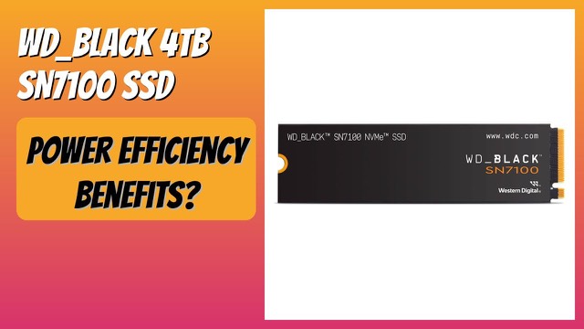 WD_BLACK SN7100 4TB M.2 NVMe solid state drive