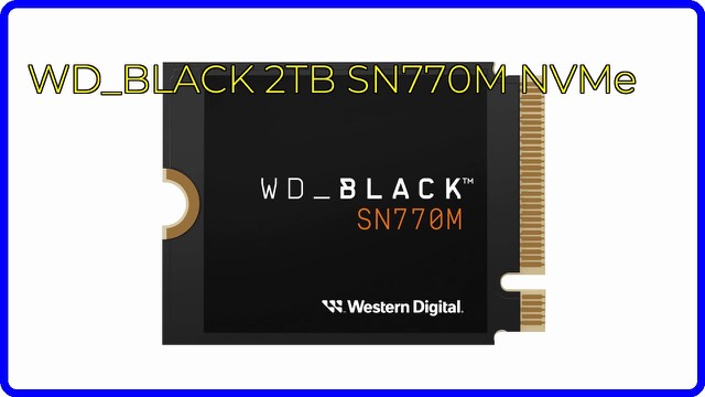 WD_BLACK SN770M M.2 2230 NVMe SSD for handheld gaming devices