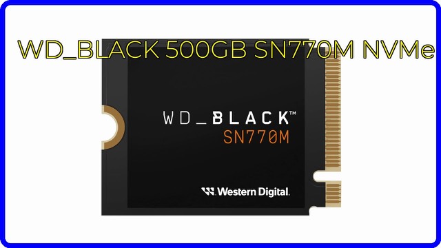 WD_BLACK SN770M M.2 2230 NVMe SSD for handheld gaming devices