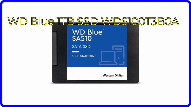 WD Blue SA510 1TB 2.5-inch SATA solid-state drive