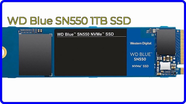 Western Digital WD Blue SN550 1TB M.2 NVMe SSD