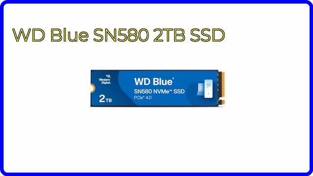 Western Digital WD Blue SN580 M.2 NVMe solid state drive